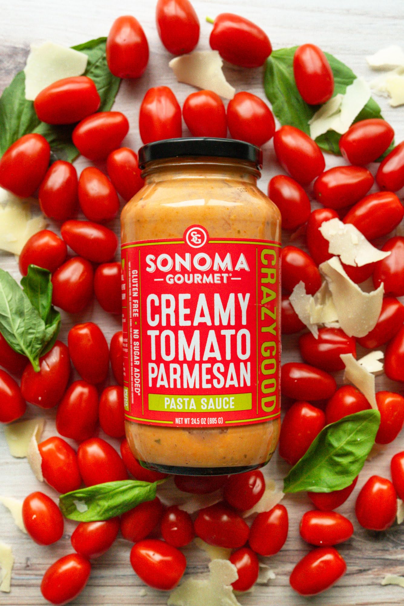 Sonoma Gourmet Creamy Tomato Parmesan (25oz Jar (Pack of 2)
