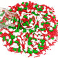 Homipooty Christmas Tree Sprinkles For Cake Decorating 100G/3.5Oz Mix Of Red And Green Holiday Sprinkles With White Snowflakes Jimmies For Cupcake Toppers Cookie Ice Cream Decorations Celebrations