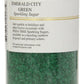 India Tree, Green Sparkling Sugar, Large Jar | Shimmery Sugar Sprinkles For Baking And Decorating | 7.5 Oz Jar (Pack Of 1)