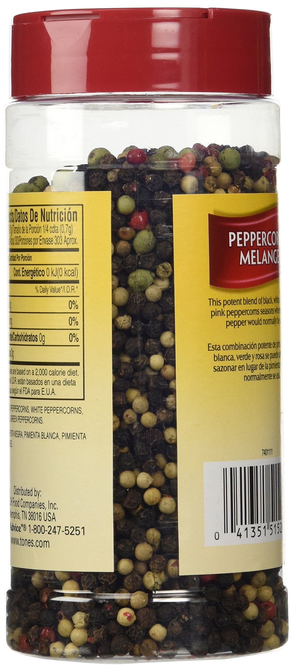 Tone'S Peppercorn Melange, 7.50 Ounce