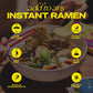 Ramen Vegetable Mix, 13 Oz, Carrots, Cabbage, Chives, Corn, Mushrooms, Tofu Cubes, Tofu Skin, Flavorful Vegetable Topping For Cu