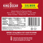King Oscar Premium Salmon In Olive Oil With Lemon, 4.05-Ounce Cans (Pack Of 12, Packaging May Vary), Skinless & Boneless Salmon