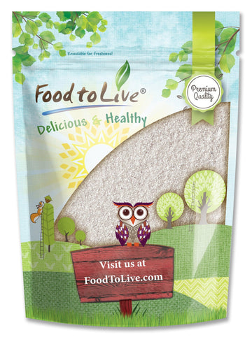 Food to Live - Gluten Free Organic White Polenta, 12 Ounces - Classic Non-GMO Cornmeal. Vegan, Kosher Corn Grits. Great for Hot 