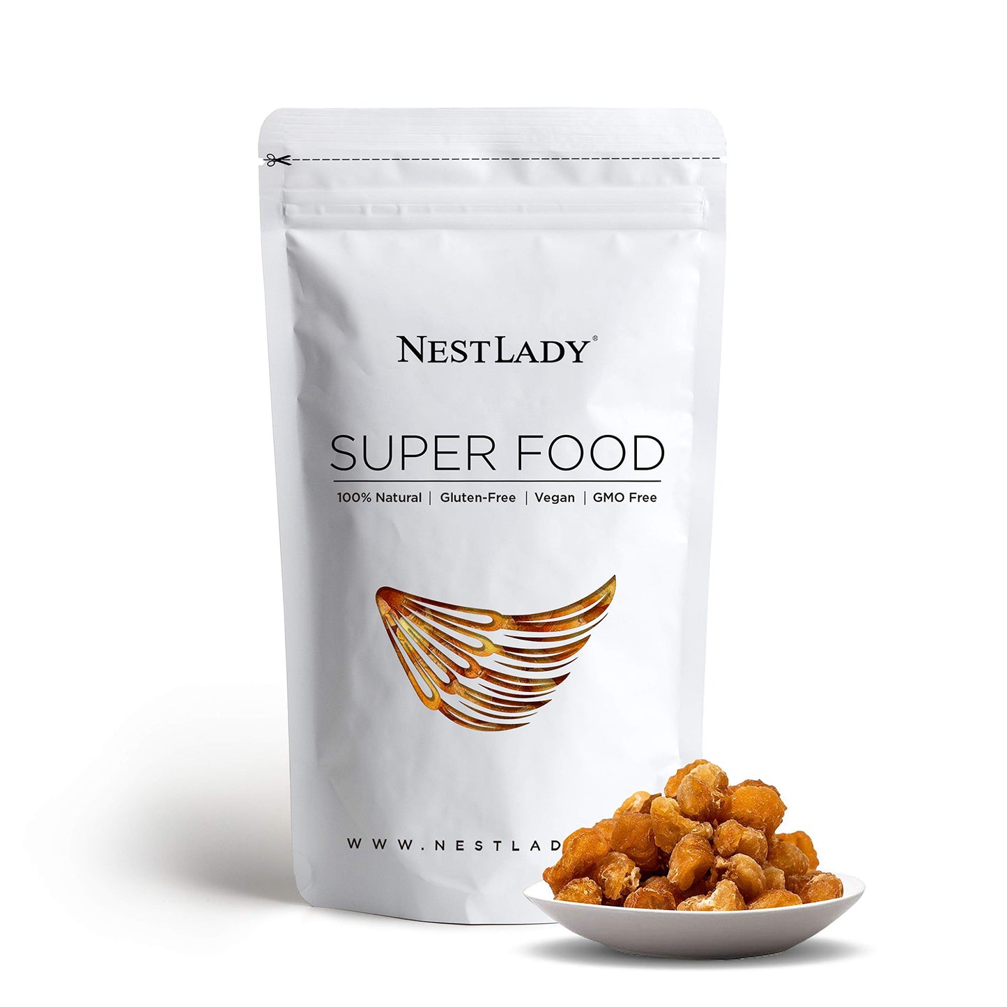 NESTLADY Premium Dried Longan Fruit Meat, 200g, 100% Natural, No Sugar Added, Unsweetened, Perfect for Tea and Snacks