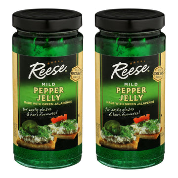 Reese Mild Jalapeno Jelly  10 Ounces (Pack Of 2)