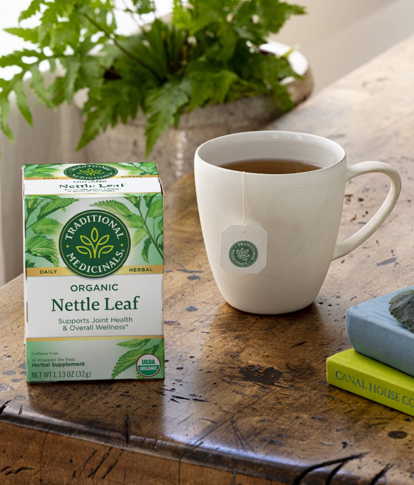 Traditional Medicinals Organic Nettle Leaf 16 Tea Bags (Pack Of 2)