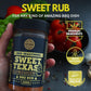 Meat Lovers S Of Enhanced Bbq Seasonings - Holy Cow, Sweet Texas & Adams Ribs Bbq Rubs | Pack Of 3 | 100% Natural | Spice Gift For Foodie