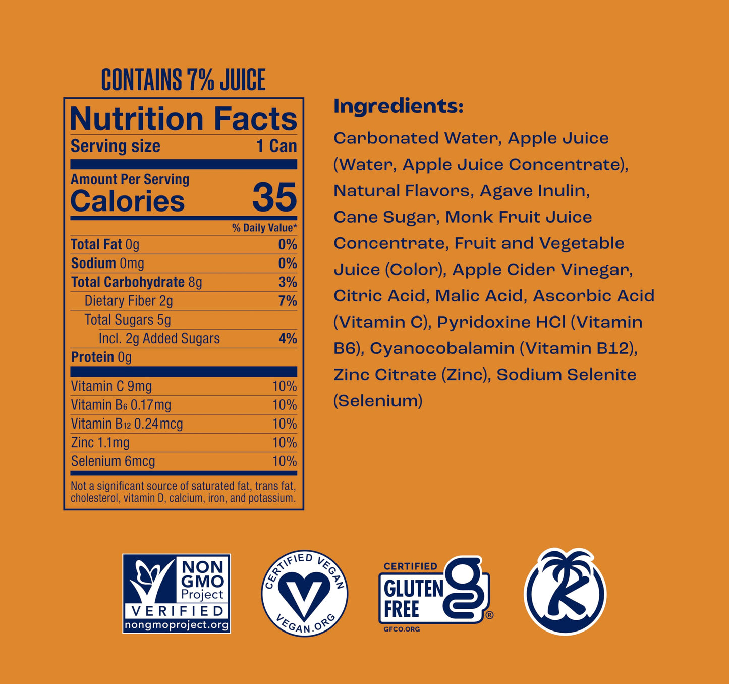 Health-Ade SunSip Prebiotic Soda Root malt-inspired - Gut-Healthy Beverage, 11.5 oz (12 Pack), Naturally Sweetened, 35 Calories, 5g Sugar