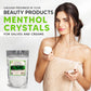 Nutrigins Menthol Crystal 1 Lb - Pure Organic 100% Natural - Menthol Crystals From Mint Crystal Mints Mentha Arvensis - Comes In Resealable Standup Bag For Long-Lasting Freshness