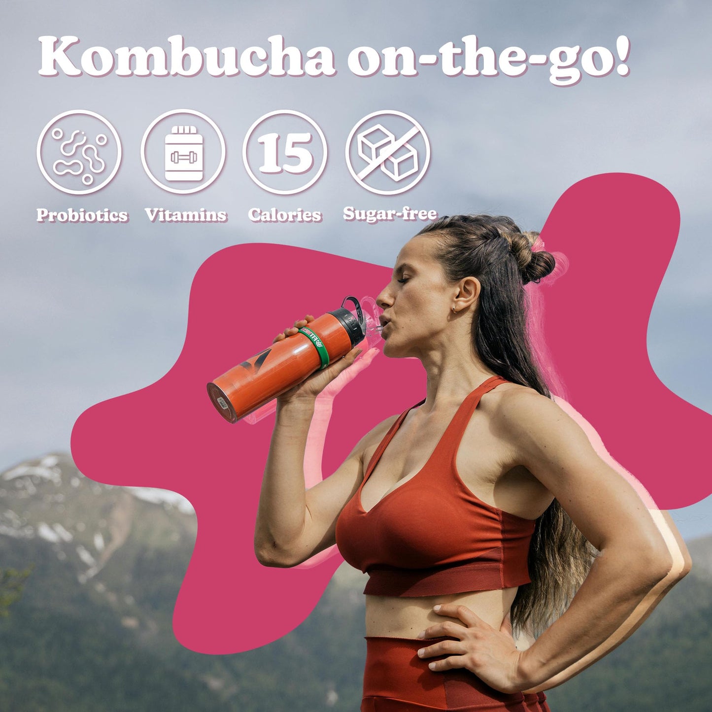 Dalamhari Kombucha Powder | Black Raspberry Bokbunja 20T | Kombucha Drink Probiotic Soda Urban Kombucha Synergy Scoby Kombucha S