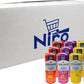 Niro Assortment | San Pellegrino Italian Sparkling Drinks | Zero Sugar | 12 Pack Variety Of 4 Assorted Flavors | Niro Neoprene S
