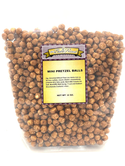 Mini Pretzel Balls NonGMO (2lb. Resealable Zip Lock Bag)