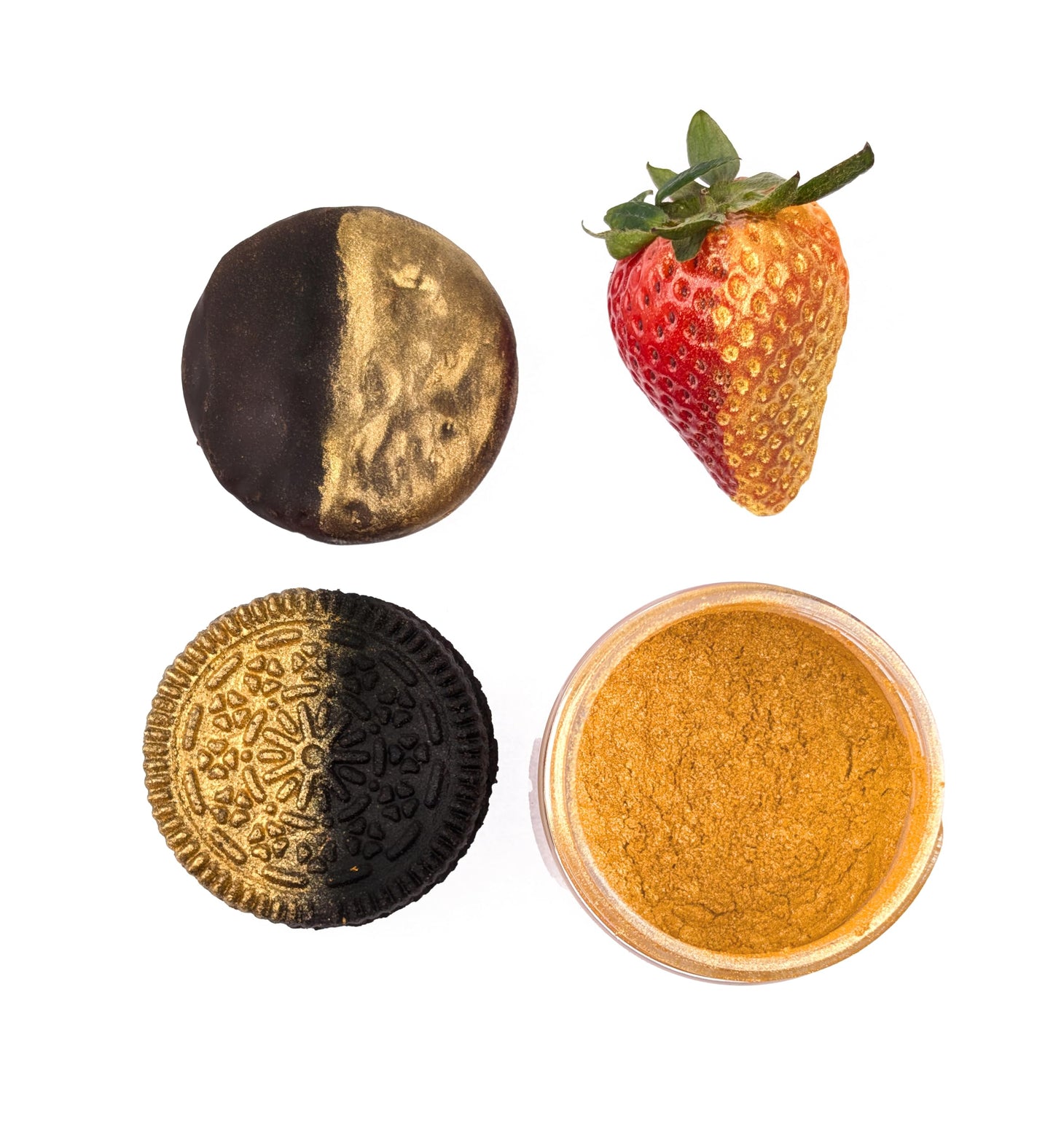 Decosavour 24K Gold Luster Dust Edible for Cake Decorating, 15g Pack, Vegan, Gluten Free
