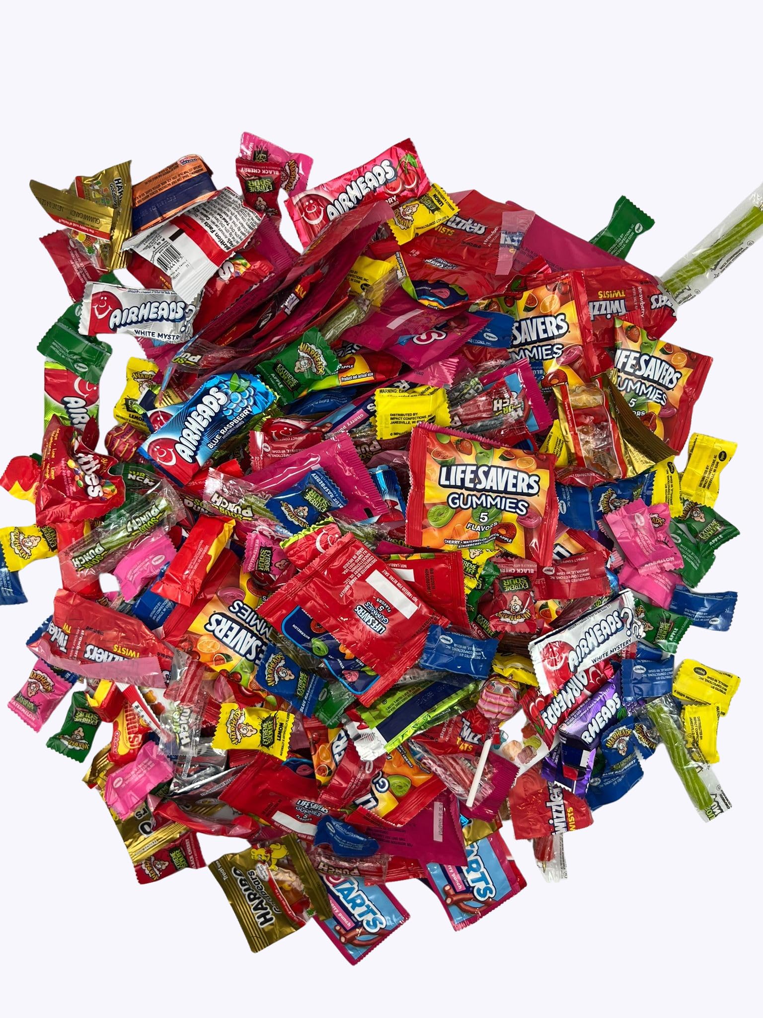 Assorted Bulk Candy Individually Wrapped Candy Mix - Pinata Candy for Party Bags - Bag Fun Size Candy - Sour Patch Kids - Skittl