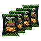 Pork King Good Appley Cinnamon 3 oz Dessert Flavored Pork Rinds - (4 Pack) Sweet and Salty, Gluten Free Snacks