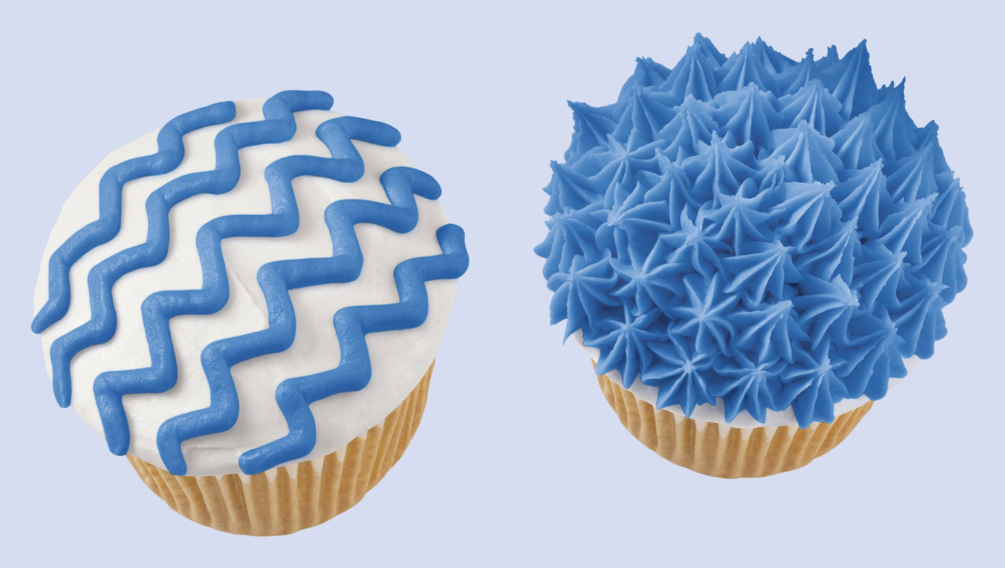 Wilton Icing Pouch With Tips, 8-Ounce, Blue