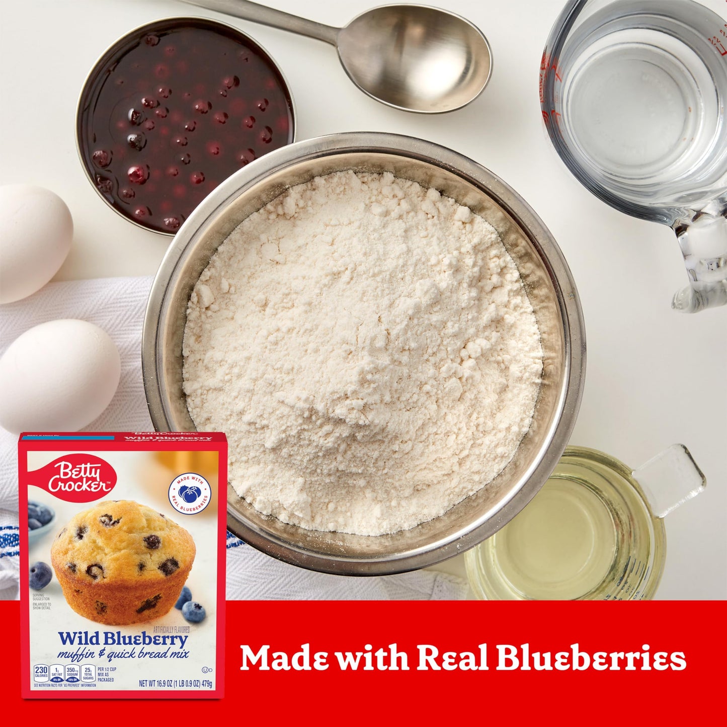 Wild Blueberry Muffin Mix - 12 Box Case