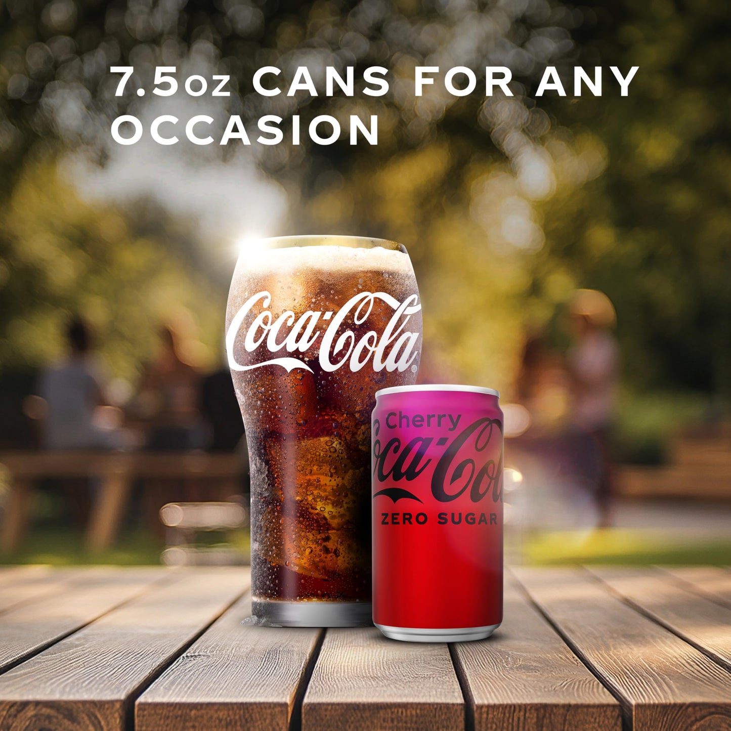 Coca-Cola Cherry Zero Sugar, 7.5 Fl Oz Cans, 6 Pack