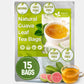 FRESHDRINKUS Guava Leaf Tea Bags, 100% Natural Herbal Tea, Vegan, 15 Bags