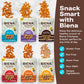 BIENA Chickpea Snacks - Crunchy Roasted Chickpeas - High Fiber Vegan Protein Snack for Adults & Kids - 6-Pack, 5 oz Bags - BBQ,