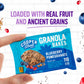 COOPER STREET Granola Bars - Chewy Blueberry Pomegranate Flavor, 30 Count, Individually Wrapped, Model 2730-GRNLA-BL POM-30CT-ASIN