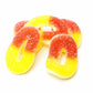 Yupik Gummy Sour Peach Rings, 2.2 lb (35.2 oz), Gluten-Free, Fruity Peach Flavor, Sugary Coating, Chewy Gummies, Fun Treat, Swee