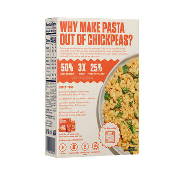 Banza Gluten-Free Chickpea Pasta, Elbows 23G Protein | Lower Carb | High Fiber | High Protein | Plant Based Pasta | 8Oz (Pack Of 6)
