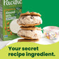 Pacific Foods Organic Unsweetened Almond Milk, Plant Based Milk, 32 oz Carton (Pack of 6)