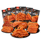 QIXINLIZYY Latiao Spicy Strips, Sweet & Spicy Gluten Snack, 5 Packs, 10.95 Ounce