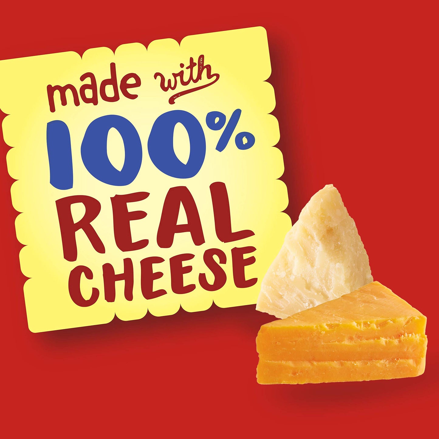 Keebler Cheez-It Duoz Sharp Cheddar/Parmesan Crackers 4.75 oz. Pegged - Case of: 66