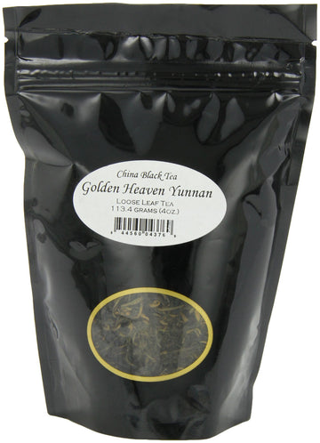 English Tea Store Loose Leaf, Golden Heaven Yunnan China Black Tea, 4 Ounce