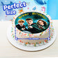 7.5 Inch Edible Cake Toppers - Harry Potter, Hermione & Ron Themed Birthday Party Collection Of Edible Cake Decorations