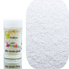 SE Si&Moos White Sprinkles White Nonpareils Edible Pearls for Cake Decorating Small Pearl Sprinkles Halloween Cake Decorations C