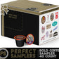 Perfect Samplers Coffee Pods Variety Pack, Dark Roast, 40 Count, Single Serve Cups for Keurig K-Cup Machines