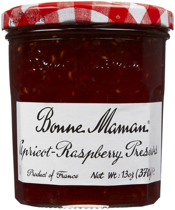 Bonne Maman Apricot Raspberry Preserves, 13 Oz