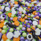 Halloween Sprinkles Ghost & Pumpkin & Eyes Cake Decorations Topper Edible Themed Sprinkles For Cookie Decorating, Chocolate Dess