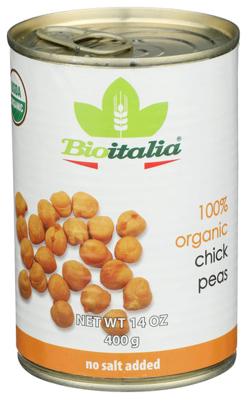 BIOITALIA Organic Chickpeas, 14 OZ