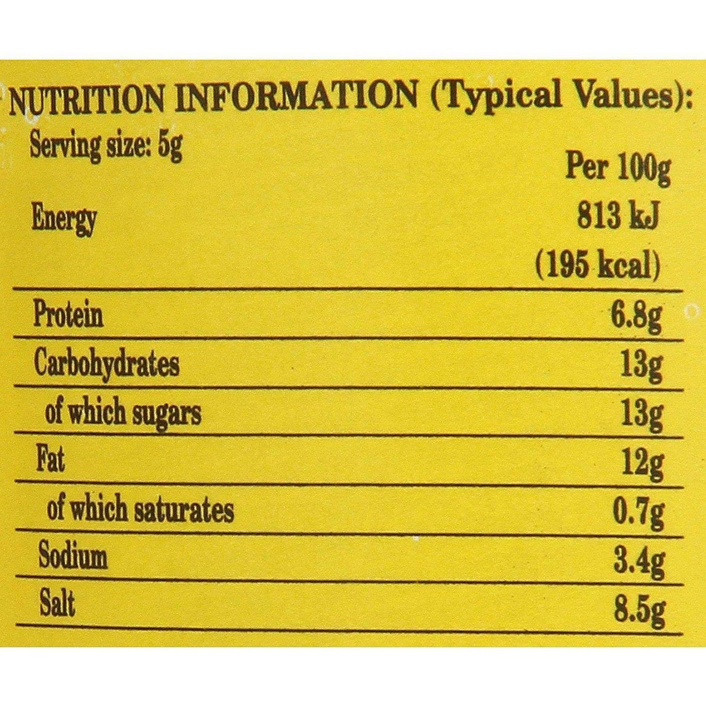 Colman'S Of Norwich Original English Mustard 6 X 100G