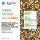 Organic Sicilian Seasoning By Journey Spice Co. | Salt-Free, Sugar-Free, Non-Gmo | Natural Mediterranean Italian Spice Herb Blen