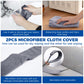Retractable Gap Dust Cleaner Cleaning Tools With 2 Microfiber Dusting Cloths Long Handle 60Inches Washable And Retractable Duste