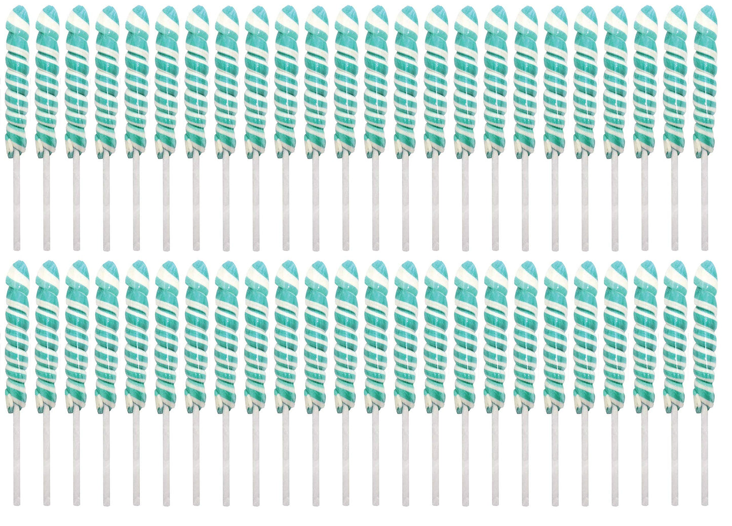 Unicorn Pops 48 Count - Individually Wrapped Unicorn Lollipops - Great For Party Favors, Candy Buffets (Blue Raspberry (Turquois