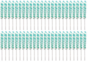 Unicorn Pops 48 Count - Individually Wrapped Unicorn Lollipops - Great For Party Favors, Candy Buffets (Blue Raspberry (Turquois
