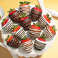 A Gift Inside Chocolate Covered Strawberries, 12 Count, Dark/Milk/White, 32 Ounce