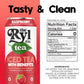 Ryl Iced Tea, Raspberry, Antioxidant Superblend, Zero Sugar, Low Carb, Zero Calorie Iced Tea, 16.0 Fl Oz (12-Pack)