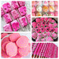 Pink Oil Based Food Coloring For Chocolate, Candy Melts, Donuts, Strawberries, Frosting, Cake, Professional Edible Dye For Bakin
