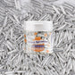 Dazzjoy Silver Rods Sprinkles, Edible Sugar Sprinkles, 120G/4.23Oz, Cupcake Toppers, Cake Decorations, Ice Cream, Wedding Party
