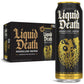 Liquid Death Sparkling Mountain Water, 19.2oz Cans, 8-Pack, Infinitely Recyclable, American Made
