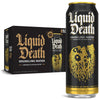 Liquid Death Sparkling Mountain Water, 19.2oz Cans, 8-Pack, Infinitely Recyclable, American Made