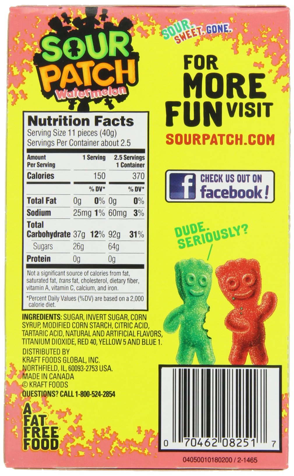 Sour Patch Kids Candy Watermelon, 3.5-Ounce Box(Pack Of 12)(Packaging May Vary)