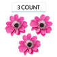 Global Sugar Art Double Anemone Sugar Cake Flowers Pink, 3 Count By Chef Alan Tetreault